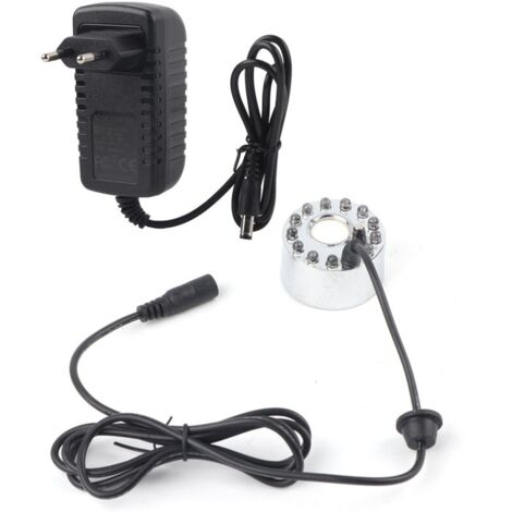LED coloré Aquarium Reptile réservoir brumisateur éclairage humidificateur atomiseur (prise ue 100-240 V)