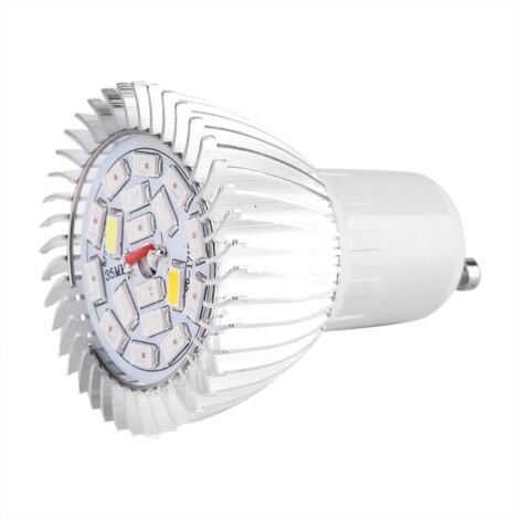 Spectre complet 85-265V 18W 18 LED élèvent l'ampoule de croissance hydroponique légère de plante de fleur (GU10)