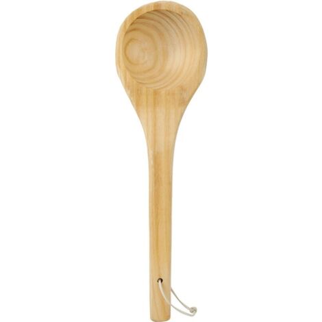 Cuillère à la main de cuillère simple de sauna, accessoires de sauna, cuillère de louche d'eau de sauna