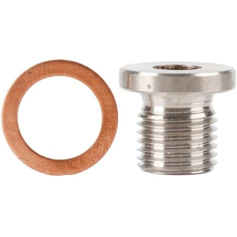 M12 1,25 mm Sauerstoff O2 Lambda Sensor Blindstopfen Kappe Bang Motorrder Autos Zubehr (1/5)