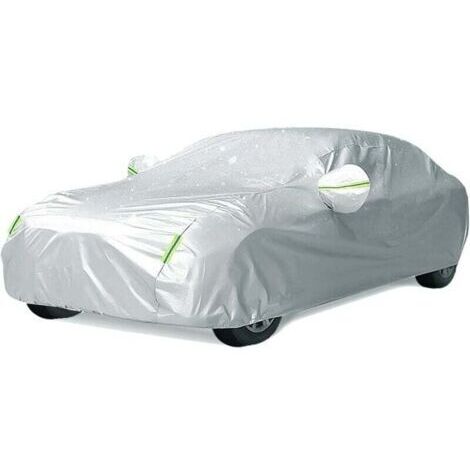 Housse de Protection pour Voiture 490x180x150 cm - Bâche Imperméable et Anti-UV avec Œillets de Fixation - Pour Extérieur et Intérieur