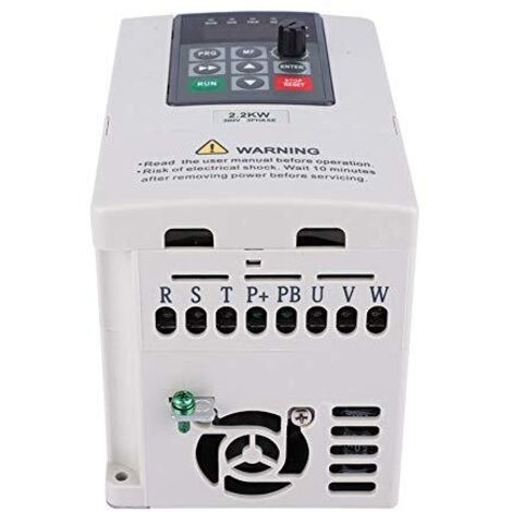 Sjlerst – Variateur de fréquence VFD 380V 2.2KW – Contrôle de vitesse triphasé – Couple élevé – Protection contre surintensités et surtensions