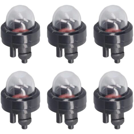 Sjlerst – Pompe d'amorçage adaptable pour débroussailleuse – Remplace Walbro 188-512 et 188-512-1 – Lot de 6 pièces – Matériau plastique et caoutchouc