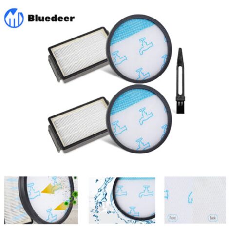 HEPA Kit de filtres pour aspirateur Rowenta COMPACT Power XXL RO4825EA RO4811EA RO4871EA RO4855EA RO4826EA RO4859EA RO4881EA （ZR78000 Filtres） Bluedeer (1/5)