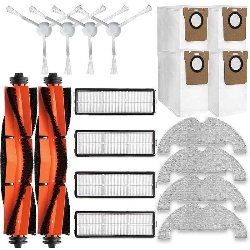 Pièce De Rechange Pour Aspirateur Robot 2-C101 Filtre Brosse Latérale Brosse Principale