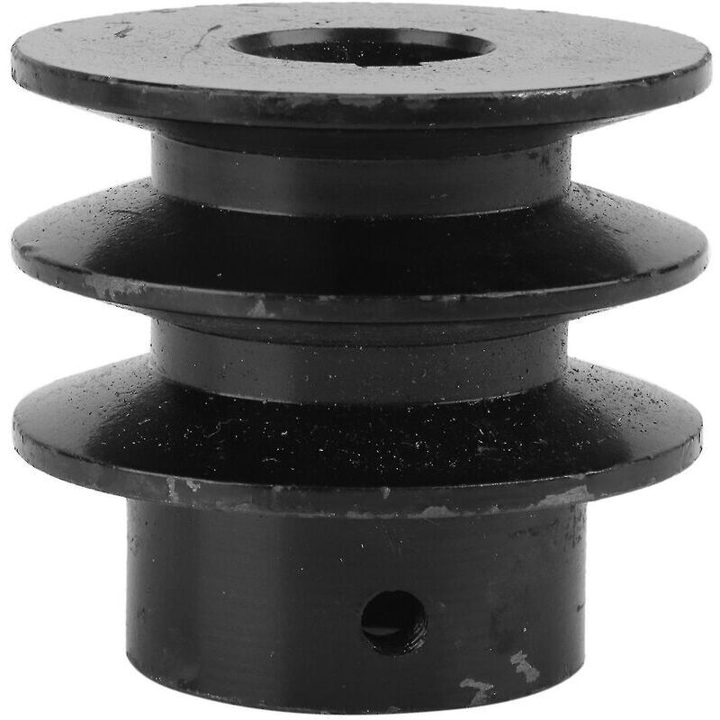 Poulie Courroie V Honda GX110 GX120 GX160 GX200 7HP – Alésage 20 Mm, Tête Convexe, Noire Robuste