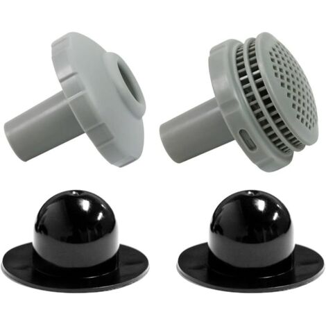 Applicable Kit de pièces de Rechange pour Jet d'eau d'air et buse d'entrée en Maille pour Connexion 32 mm (Noir) (1/5)