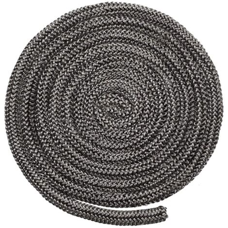 Corde de poêle de 2 mètres, joint de porte de poêle à bois en fibre de verre, joint de corde de 20 mm pour poêle à bois