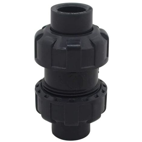 Ensoleille – Clapet anti-retour PVC 40mm – Prévention refoulement pour piscine – Adapté systèmes plomberie – Diamètre intérieur 40mm