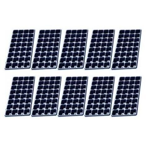 CHOYCLIT Set de culture,Plaque Alvéolée Semis 10 Pack Plateau de Semis, 32 Trous Cellules à Semis Plateau de Démarrage Plantation Conteneur Plaque de Semis