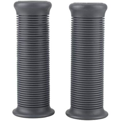 pour poignée motoculteur 25mm pour poignee 25mm Poignée de poignée poignée de Guidon de Moto Universelle Vintage TPU Paire de 1 Pouce 25 mm(Gris foncé) (1/5)