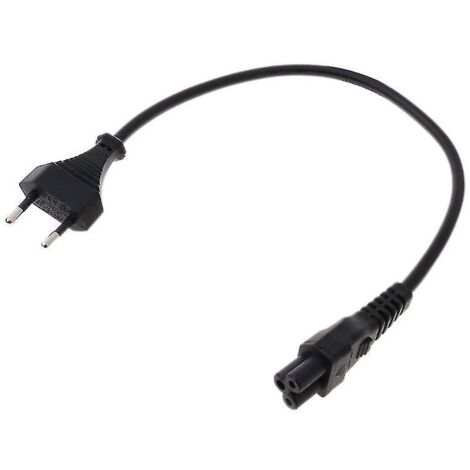 Cordon adaptateur secteur Eu 2 broches mâle vers CEI 320 C5 Micky pour alimentation pour ordinateur portable 3 (1/4)
