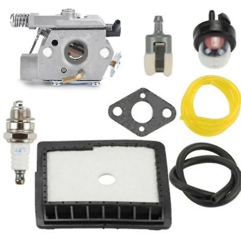 Carburateur pour tronçonneuse Echo CS3000 CS3400 – Matériau métal – Compatible avec modèles CS301, CS305, CS306 – Performance optimale - Wt5891 (1/5)