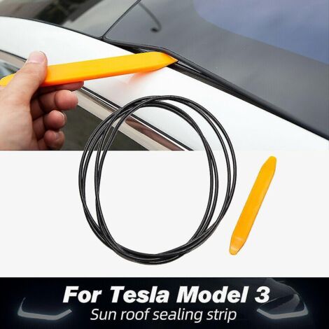 joints de toit ouvrant pour pare-brise, réduction du bruit, pour Tesla modèle 3 (1/4)