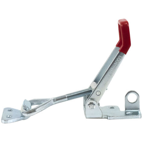 Crea – Pince de loquet à bascule réglable – Acier au carbone galvanisé – Capacité de maintien 660 lb – Trou de verrouillage – Distance réglable 2,6 à 3,3 pouces