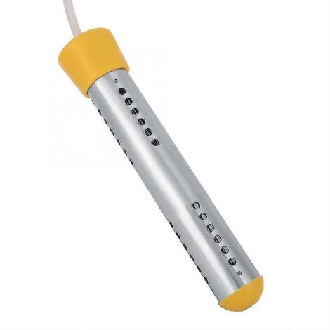 Crea – Chauffe-eau instantané 1500W – Tension 220V – Conception anti-brûlure – Compatible barils et bassins – Longueur câble 1,5m (1/5)