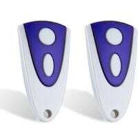 Lot de 2 télécommande de Porte de Garage Compatible avec Novoferm Novotron 502 MAX43-2 Novotron 512 MIX43-2 433,92MHz (1/3)