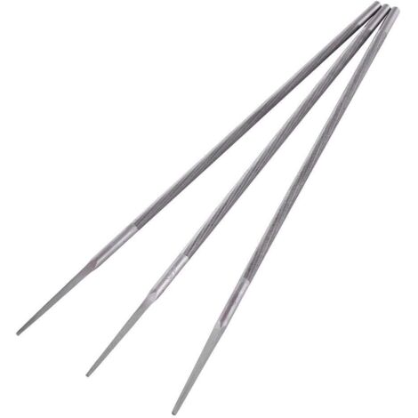 Lot de 3 Limes Rondes pour Tronçonneuse 4,8 mm Lime Tronconneuse (4 mm/4,8 mm/5,5 mm en option) (4,8 mm) (1/5)