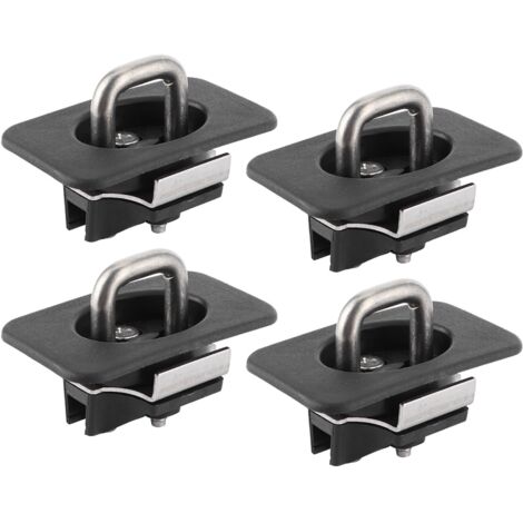 4 pièces anneaux de crochet d'ancrage extensibles pour Ford F-150 1998-14 capacité de charge de 1000 lb (1/5)