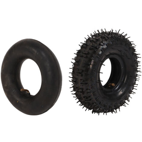 4.10/3.50-4 Jeu de chambres à air pour pneu 30 PSI 4 plis pour jante 4 pouces 47 cc 49 cc 2 temps Mini Pocket ATV QUAD Bike (1/5)