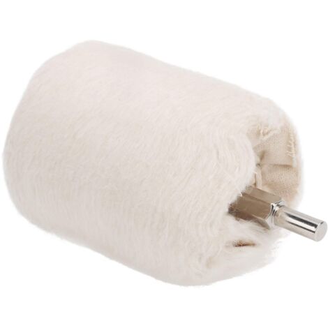 Meule de Polissage de Polissage, même tête de meulage de vadrouille de Polissage de Fil de Coton pour la Taille facultative d'accessoires d'outil(Cylindrical 60mm) (1/4)