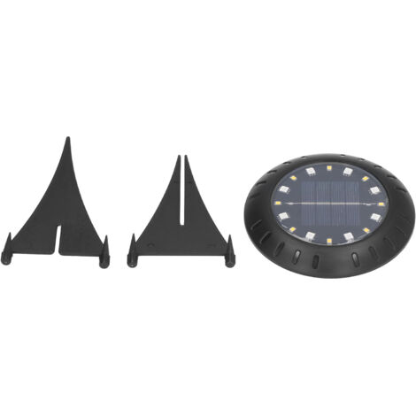 Lampes solaires au sol charge automatique RVB LED perles de lampe IP67 étanche blanc chaud lumières au sol extérieur (1/5)