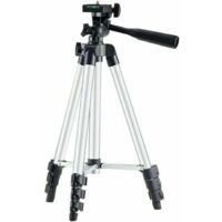 Alovez – Trépied pour niveau laser – Hauteur max 103 cm – Compatible avec appareils photo et laser – Pieds en caoutchouc pour terrains irréguliers