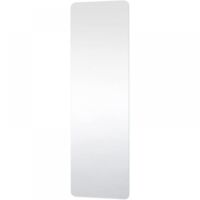 Cyslmuk – Miroir mural auto-adhésif 150 x 50 cm – Résine PET incassable – Installation facile sur surfaces lisses – Miroir de sécurité décoratif