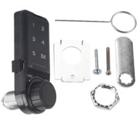Serrure d'accès à clavier tactile, mot de passe, armoire de sécurité électronique numérique, casier codé L = 30mm