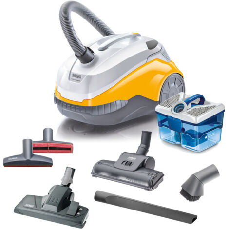 Aspirateur à main filtration par eau – 1700W puissance – Filtre HEPA 13 – Brosse spéciale poils animaux – Câble 8m – Thomas