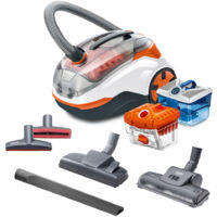 Aspirateur sans sac puissant 1700W – Technologie cyclonique hybride – Filtration par eau et HEPA 13 – Spécial poils d’animaux – Thomas