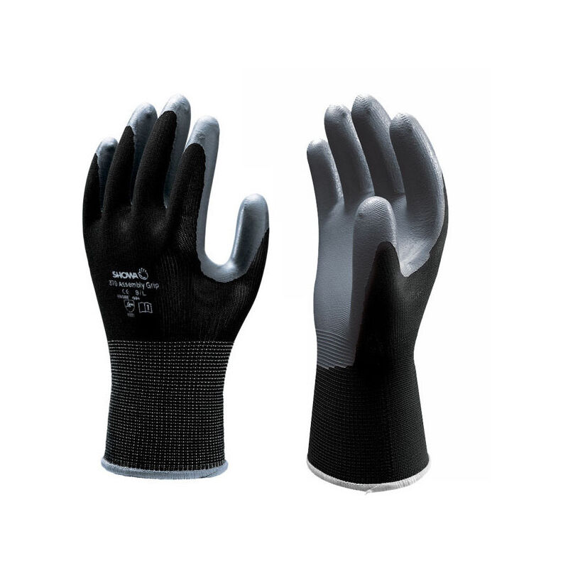 Guanti Nitrile 370 Neri 10 Showa