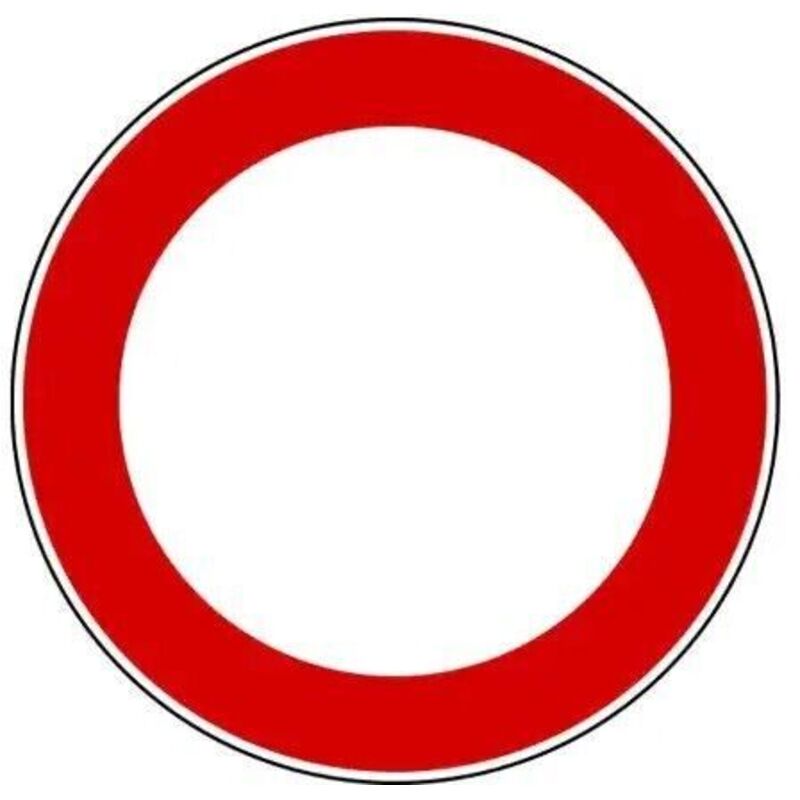 Un Cartello Stradale Forato Da Proiettili Sulla 28bis, Cartello Stradale - 2