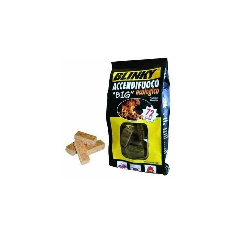 Accendifuoco Blinky Ecologico 72 Cubi