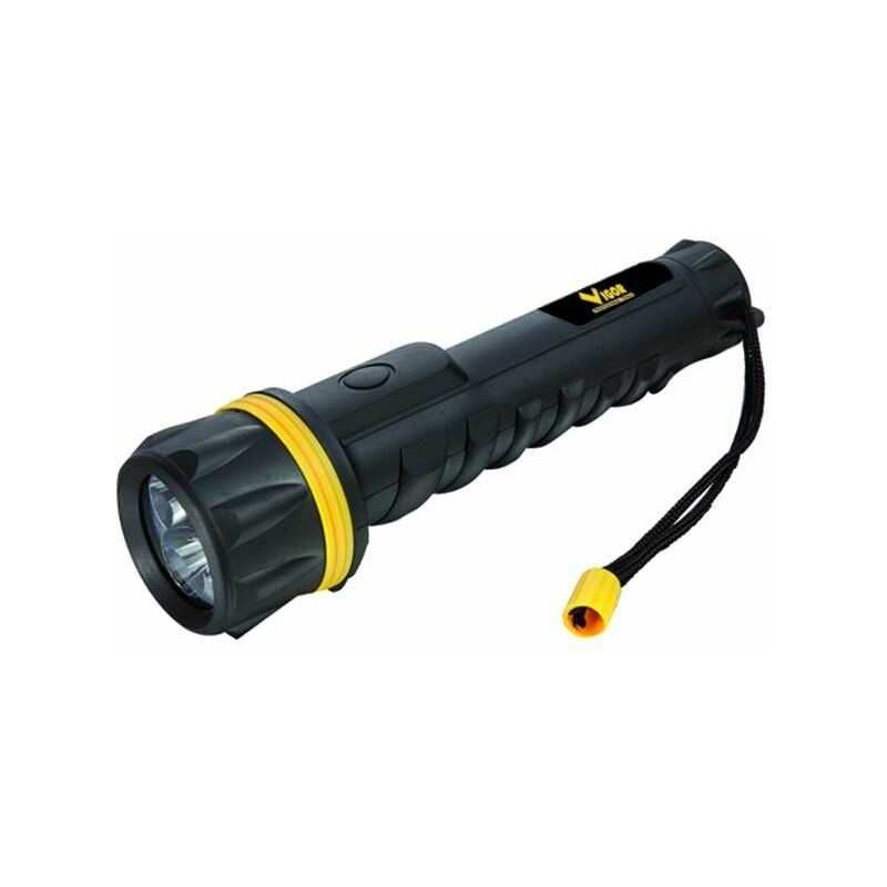 Torcia Elettrica 100Lm 6000ºK LED Nero 40.000H [HO-LL-100L-B]