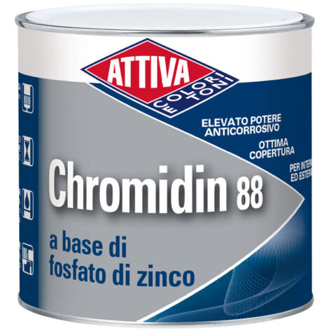 Antiruggine L 0,5 Arancio Chromidin 88 Attiva (1/2)