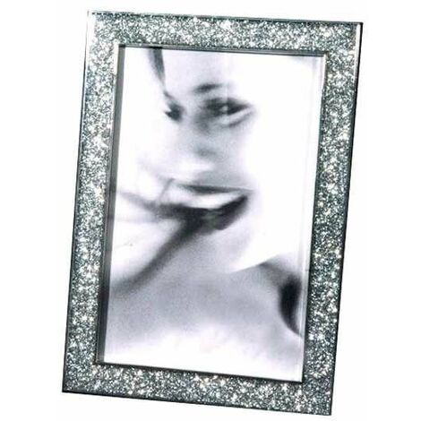 Cornice Portafoto 13x18 cm Legno Bianco Cuore - Mascagni Casa