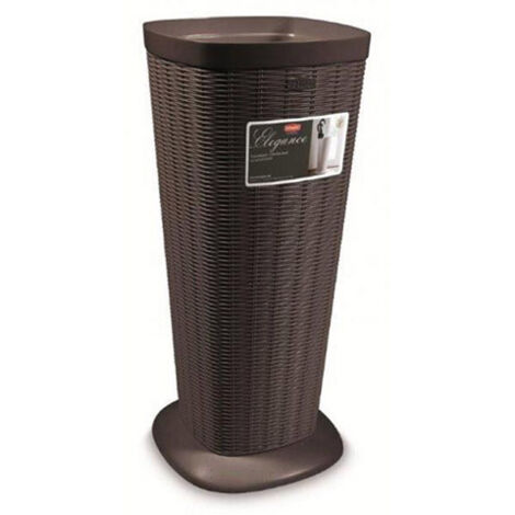 Portaombrelli elegance, moka, 25,5 x 25,5 x h 57cm, Stefanplast