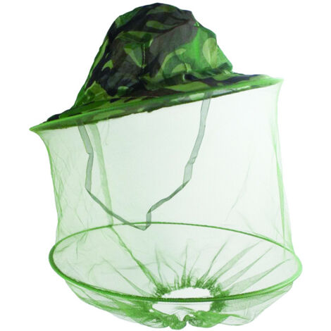 CAPPELLO CON RETINA PER PROTEZIONE DA INSETTI, ZANZARE, API