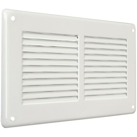 La Ventilazione GL20RB Griglia Rettangolare da Sovrapporre, Bianco