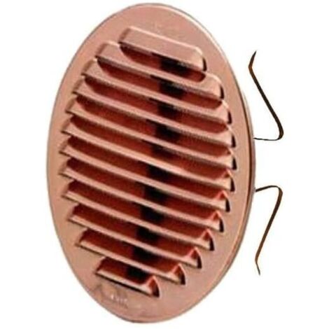 Griglia Aerazione Rame Tonda C/Molle Rete mm 160-220 LA VENTILAZIONE