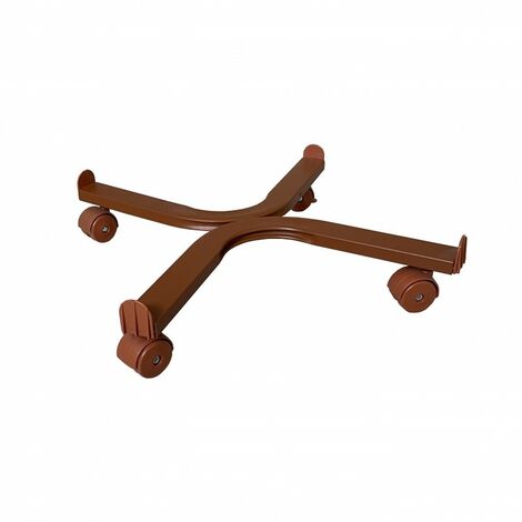 Carrello Porta Piante Linea Speedy Circolare Diam 50 Cotto Tecnokit (1/5)