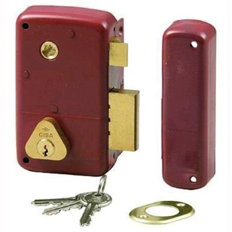 Serratura Cisa da Applicare 50211 per Porte in Legno Sinistre