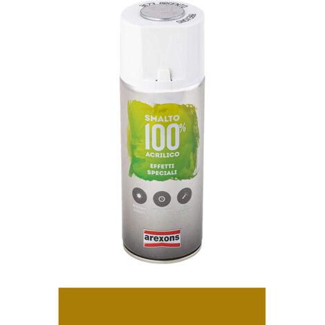 Smalto Spray effetto Metallizzato Oro 100% Acrilico Arexons - Colore: Oro Ducato