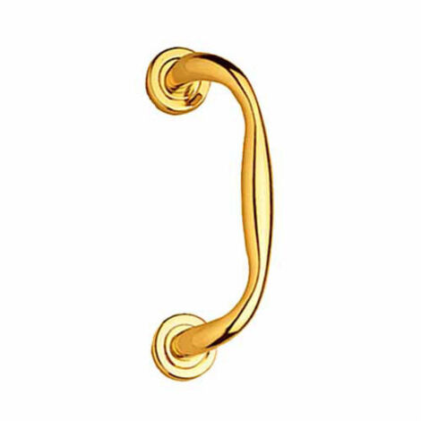 Ghidini Maniglione Airone - Ottone Lucido - 50x180 mm