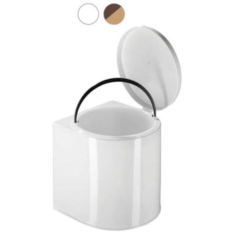 Pattumiera Pensile Beige/Marrone 4180M Giganpl
