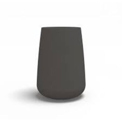 Vaso in Polimero Monacis Goccia Top Cromia Grigio Ø 54 - h 75cm.
