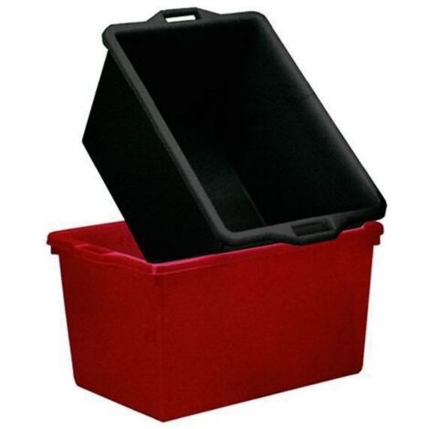 Cesta Rettangolare  L 65 65X42 H 33 Asti Nera  Ics