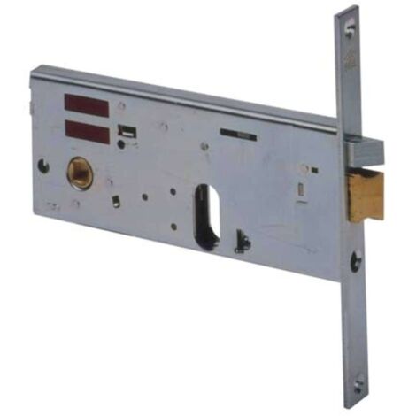SERRATURA METALLO INFILARE ELETTRICA 14451 CISA - B.Q ZINC F.MM 20 F.OVALE+SCR+F H.MM 77 E.MM 80 - 1 pezzo