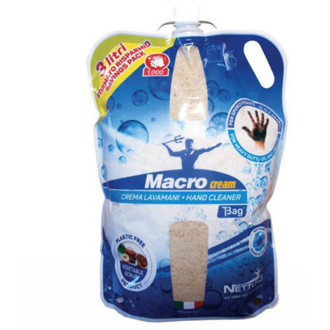 Crema Lavamani Ricarica L 3,0 Macrocream Nettuno